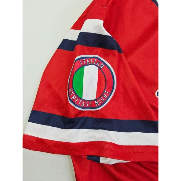 Los Angeles Anaheim Angels Sixth Man XL Italian Heritage Night Baseball Jersey - Picture 2 of 10